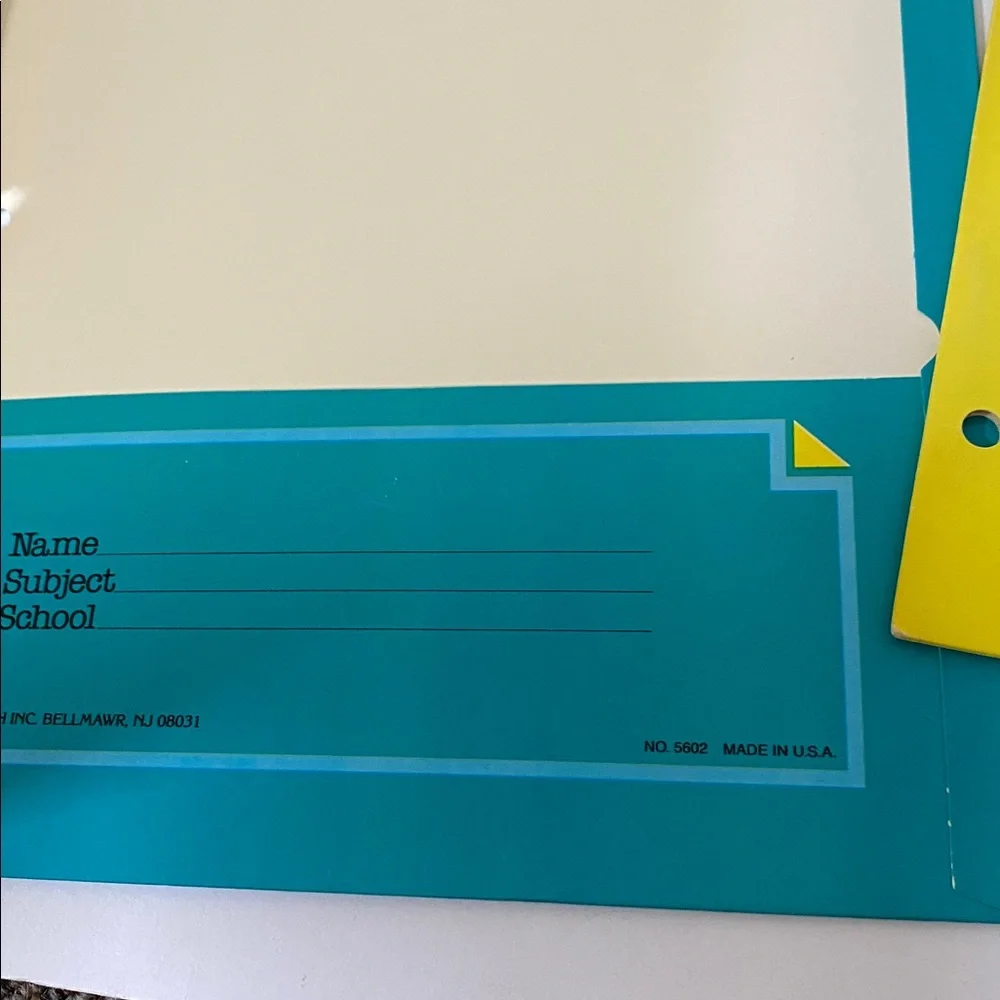 Vintage Disney Mickey Mouse and Friends School Folders